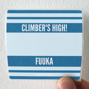 Jonathan Parecki Climbers High From Fuuka Album Cover Sticker Jonathan Parecki Climbers High From Fuuka Album Cover Sticker