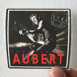 Jea Louis Aubert Deux Pages De Tourne Album Cover Sticker Jea Louis Aubert Deux Pages De Tourne Album Cover Sticker