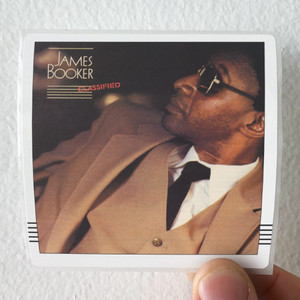 James Booker Classified Album Cover Sticker James Booker Classified Album Cover Sticker