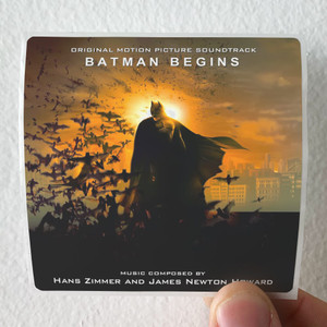 James Newton Howard Batman Begins 1 Album Cover Sticker James Newton Howard Batman Begins 1 Album Cover Sticker