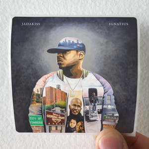 Jadakiss Ignatius Album Cover Sticker Jadakiss Ignatius Album Cover Sticker