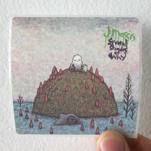 J Mascis Several Shades Of Why Album Cover Sticker J Mascis Several Shades Of Why Album Cover Sticker