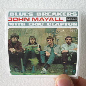 John Mayall and The Bluesbreakers Blues Breakers With Eric Clapton Album Cover Sticker