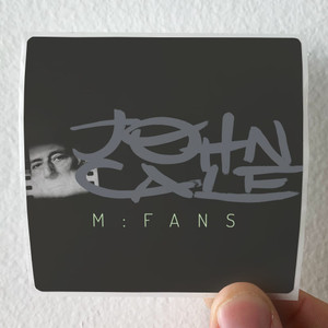John Cale Mfans Album Cover Sticker John Cale Mfans Album Cover Sticker