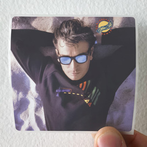 John Cale Caribbean Sunset Album Cover Sticker John Cale Caribbean Sunset Album Cover Sticker
