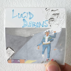 Juice WRLD Lucid Dreams Album Cover Sticker