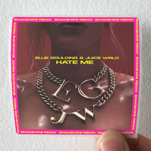 Juice WRLD Hate Me Snakehips Remix Album Cover Sticker Juice WRLD Hate Me Snakehips Remix Album Cover Sticker
