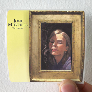 Joni Mitchell Travelogue Album Cover Sticker Joni Mitchell Travelogue Album Cover Sticker