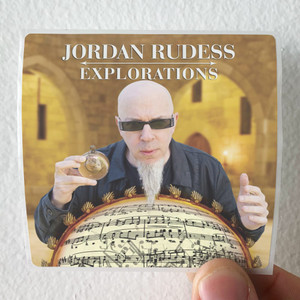 Jordan Rudess Explorations Album Cover Sticker Jordan Rudess Explorations Album Cover Sticker