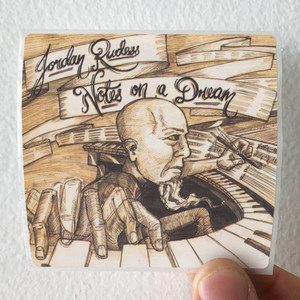Jordan Rudess Notes On A Dream Album Cover Sticker