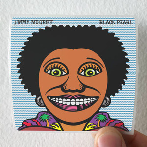Jimmy McGriff Black Pearl 1 Album Cover Sticker Jimmy McGriff Black Pearl 1 Album Cover Sticker