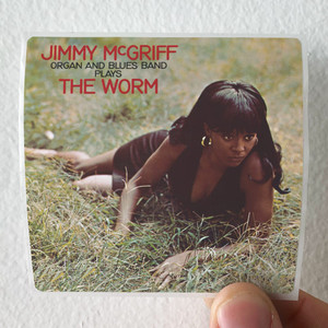 Jimmy McGriff The Worm Album Cover Sticker