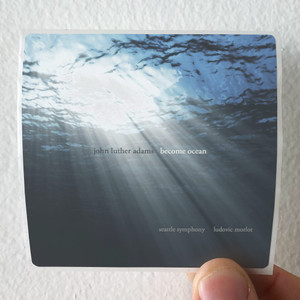 John Luther Adams Become Ocean Album Cover Sticker John Luther Adams Become Ocean Album Cover Sticker
