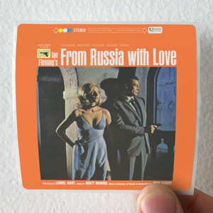 John Barry From Russia With Love 1 Album Cover Sticker John Barry From Russia With Love 1 Album Cover Sticker