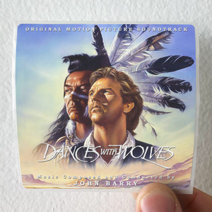 John Barry Dances With Wolves 2 Album Cover Sticker John Barry Dances With Wolves 2 Album Cover Sticker