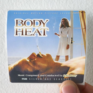 John Barry Body Heat Album Cover Sticker John Barry Body Heat Album Cover Sticker