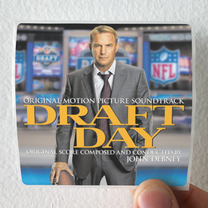 John Debney Draft Day Original Motion Picture Soundtrack Album Cover Sticker