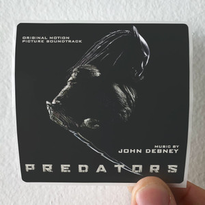 John Debney Predators 1 Album Cover Sticker John Debney Predators 1 Album Cover Sticker