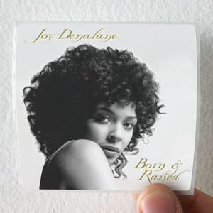Joy Denalane Born Raised Album Cover Sticker Joy Denalane Born Raised Album Cover Sticker