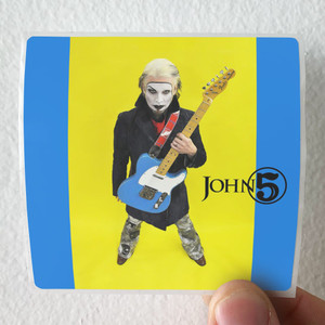 John 5 The Art Of Malice Album Cover Sticker