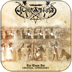 Acherontas Tat Tvam Asi Universal Omniscience-1 Album Cover Sticker Album Cover Sticker