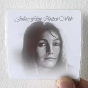 Julie Felix Clothos Web Album Cover Sticker