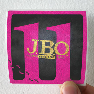 JBO 11 Album Cover Sticker