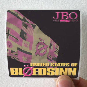JBO United States Of Bledsinn Album Cover Sticker JBO United States Of Bledsinn Album Cover Sticker