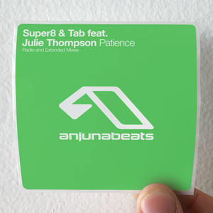 Julie Thompson Patience Album Cover Sticker Julie Thompson Patience Album Cover Sticker