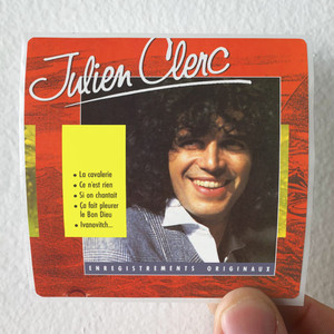 Julien Clerc Julien Clerc 1 Album Cover Sticker Julien Clerc Julien Clerc 1 Album Cover Sticker