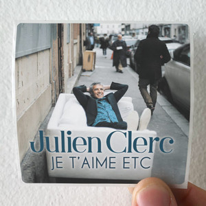 Julien Clerc Je Taime Etc Album Cover Sticker