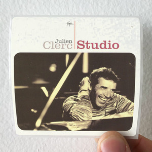 Julien Clerc Studio Album Cover Sticker