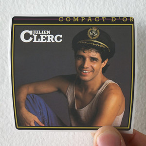 Julien Clerc Compact Dor Album Cover Sticker