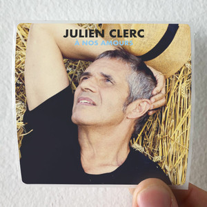 Julien Clerc Nos Amours Album Cover Sticker Julien Clerc Nos Amours Album Cover Sticker