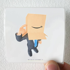 James Ferraro Human Story 3 Album Cover Sticker