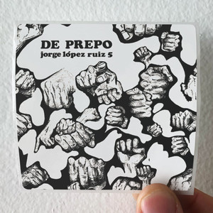 Jorge Lopez Ruiz 5 De Prepo Album Cover Sticker