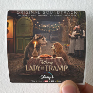 Joseph Trapanese Lady And The Tramp Original Soundtrack Album Cover Sticker