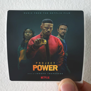 Joseph Trapanese Project Power Album Cover Sticker
