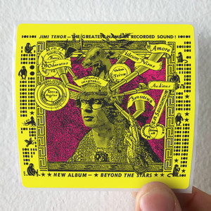 Jimi Tenor Beyond The Stars Album Cover Sticker