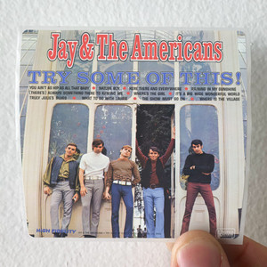 Jay and The Americans Try Some Of This Album Cover Sticker Jay and The Americans Try Some Of This Album Cover Sticker