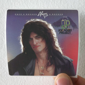 Joe Perry Project Once A Rocker Always A Rocker Album Cover Sticker