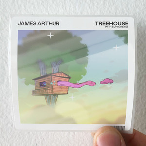 James Arthur Treehouse Album Cover Sticker James Arthur Treehouse Album Cover Sticker