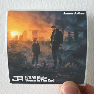 James Arthur Itll All Make Sense In The End Album Cover Sticker