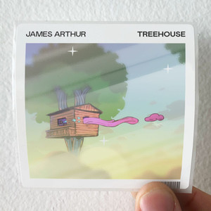 James Arthur Treehouse 1 Album Cover Sticker James Arthur Treehouse 1 Album Cover Sticker