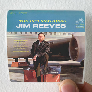 Jim Reeves The International Jim Reeves Album Cover Sticker Jim Reeves The International Jim Reeves Album Cover Sticker