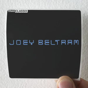 Joey Beltram Trax Classix Album Cover Sticker Joey Beltram Trax Classix Album Cover Sticker