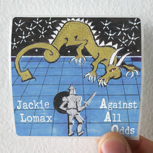 Jackie Lomax Against All Odds Album Cover Sticker Jackie Lomax Against All Odds Album Cover Sticker