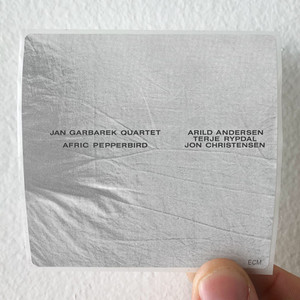 Jan Garbarek Quartet Afric Pepperbird Album Cover Sticker Jan Garbarek Quartet Afric Pepperbird Album Cover Sticker
