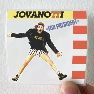 Jovanotti Jovanotti For President Album Cover Sticker