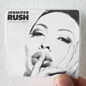Jennifer Rush Out Of My Hands Album Cover Sticker